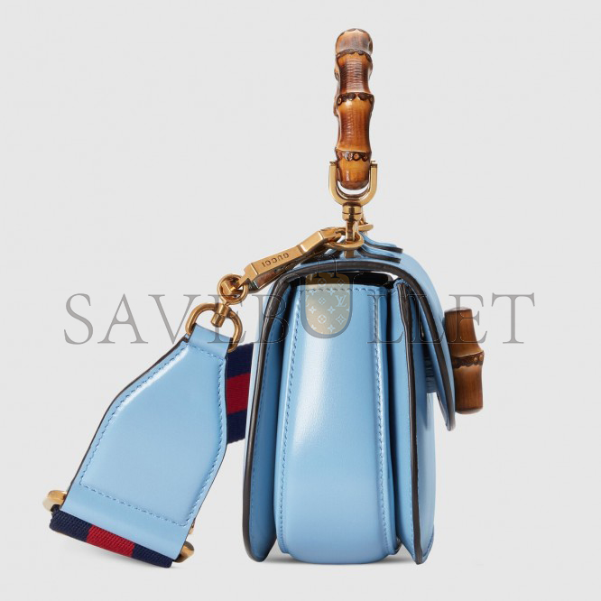 G*u*i bamboo 1947 mini top handle bag ‎686864  (17*12*7.5cm)